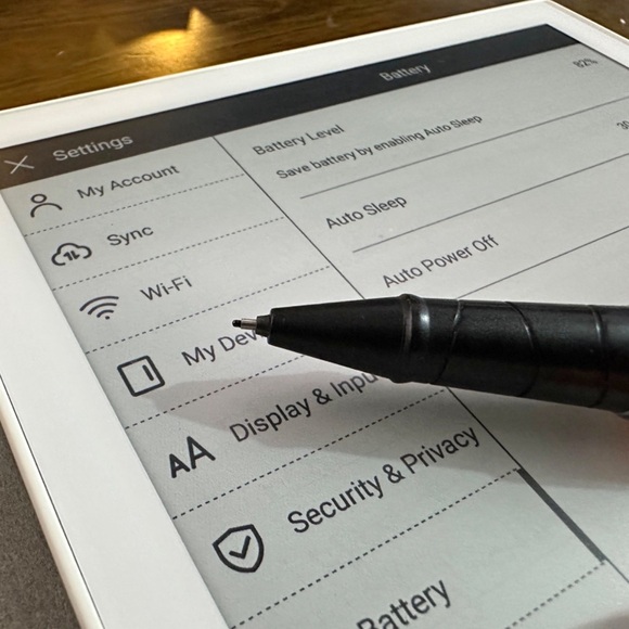 Supernote A6X with Heart of Gold pen and folio - Picture 10 of 10